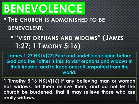 Out of Pure Benevolence 11 May .
